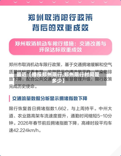 最近【播报郑州限行,郑州限行时间是多少】