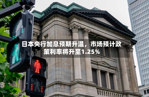 日本央行加息预期升温	，市场预计政策利率将升至1.25%-第3张图片