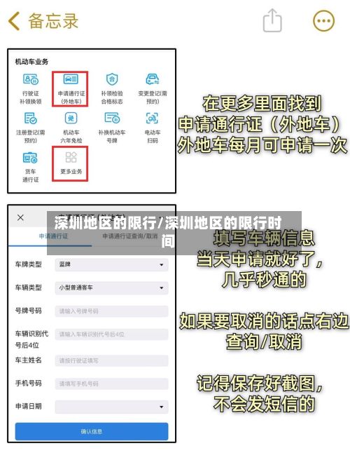 深圳地区的限行/深圳地区的限行时间-第3张图片
