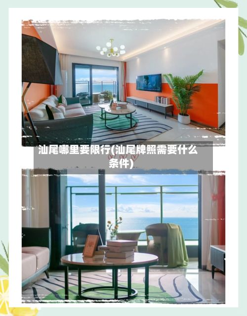 汕尾哪里要限行(汕尾牌照需要什么条件)-第2张图片