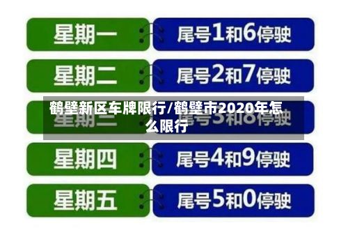 鹤壁新区车牌限行/鹤壁市2020年怎么限行-第2张图片