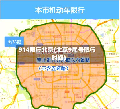 914限行北京(北京9尾号限行时间)-第2张图片