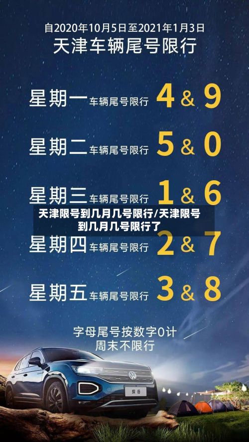 天津限号到几月几号限行/天津限号到几月几号限行了-第3张图片