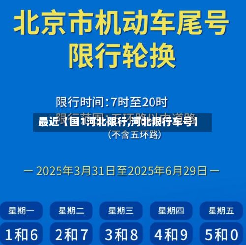 最近【国1河北限行,河北限行车号】-第2张图片