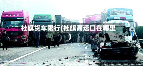社旗货车限行(社旗高速口在哪里)-第2张图片