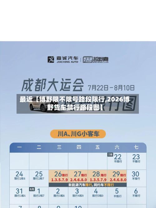 最近【博野限不限号路段限行,2026博野货车禁行路段图】