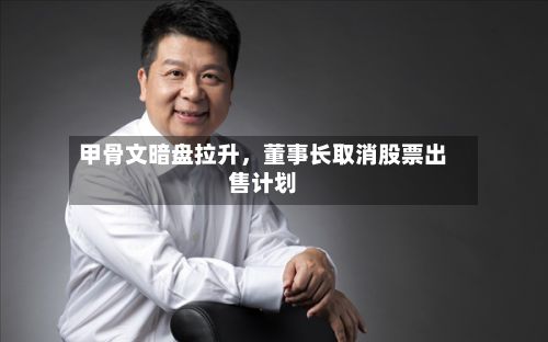 甲骨文暗盘拉升，董事长取消股票出售计划-第2张图片