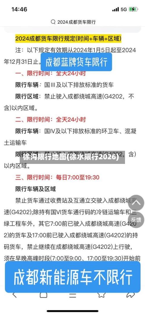 徐沟限行地图(徐水限行2026)-第3张图片