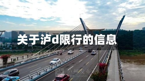 关于泸d限行的信息