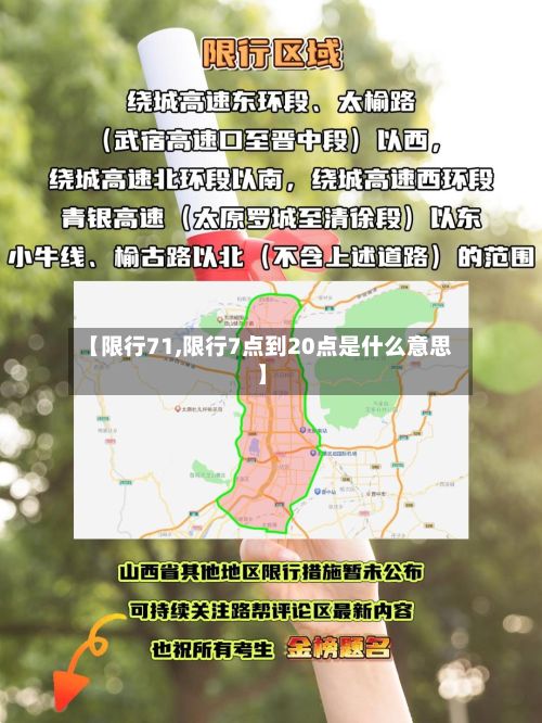 【限行71,限行7点到20点是什么意思】-第3张图片
