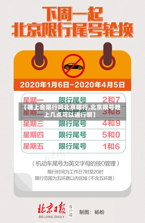 【晚上会限行吗北京限行,北京限号晚上几点可以通行啊】-第2张图片