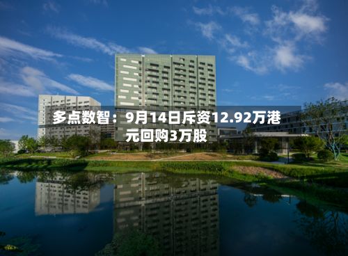多点数智：9月14日斥资12.92万港元回购3万股