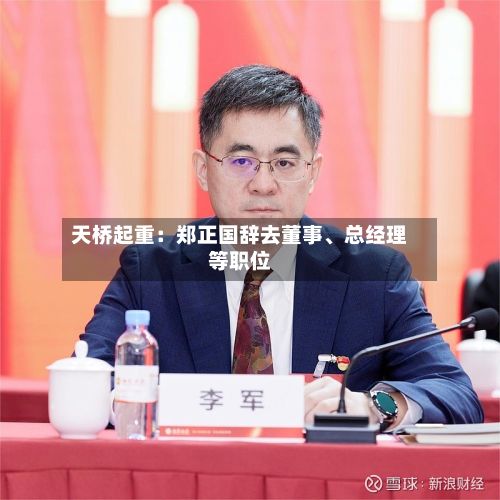 天桥起重：郑正国辞去董事、总经理等职位-第3张图片