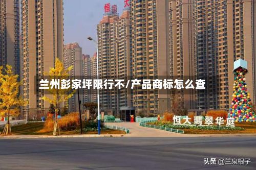 兰州彭家坪限行不/产品商标怎么查