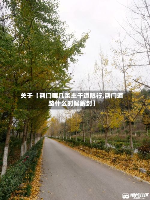 关于【荆门哪几条主干道限行,荆门道路什么时候解封】-第2张图片