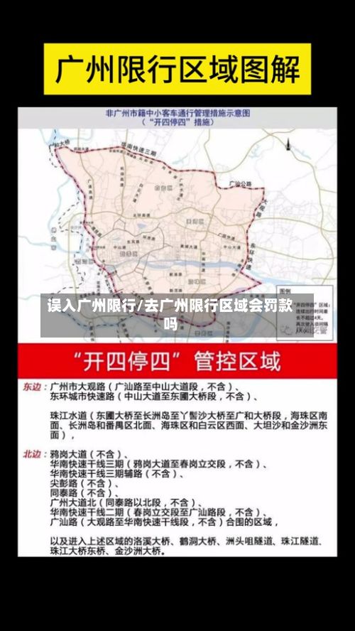 误入广州限行/去广州限行区域会罚款吗