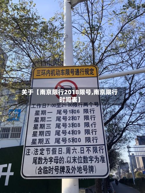关于【南京限行2018限号,南京限行时间表】