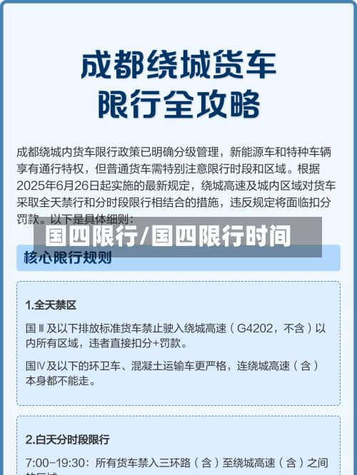 国四限行/国四限行时间-第3张图片