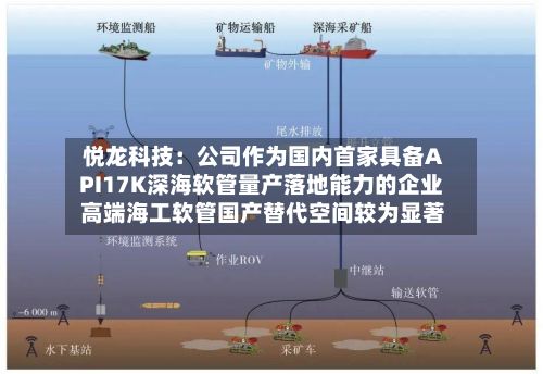 悦龙科技:公司作为国内首家具备API17K深海软管量产落地能力的企业 高端海工软管国产替代空间较为显著
