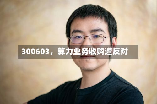 300603，算力业务收购遭反对-第2张图片