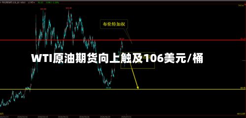 WTI原油期货向上触及106美元/桶