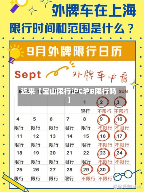 近来【宝山限行沪C沪B限行吗】