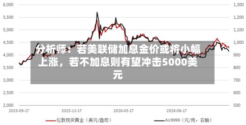 分析师：若美联储加息金价或将小幅上涨	，若不加息则有望冲击5000美元-第1张图片