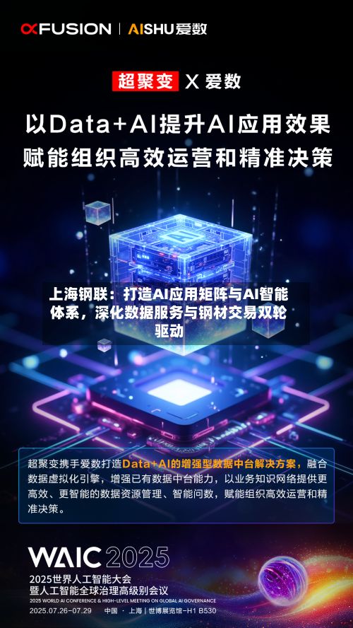 上海钢联：打造AI应用矩阵与AI智能体系，深化数据服务与钢材交易双轮驱动
