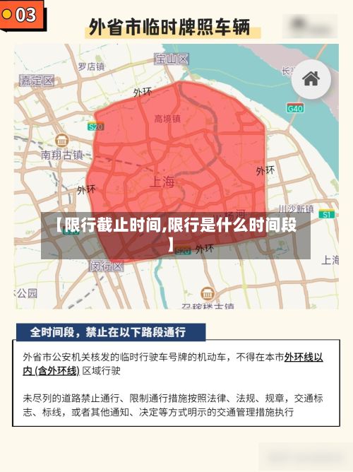 【限行截止时间,限行是什么时间段】-第3张图片