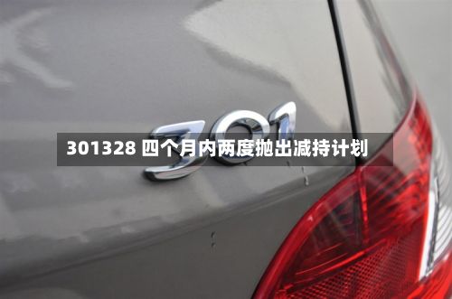 301328 四个月内两度抛出减持计划-第2张图片