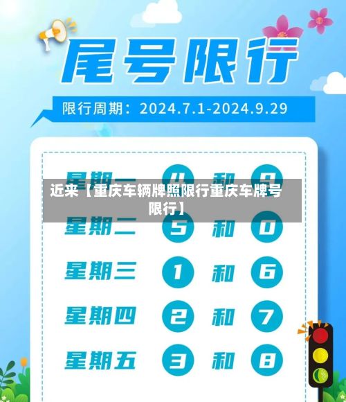 近来【重庆车辆牌照限行重庆车牌号限行】-第2张图片