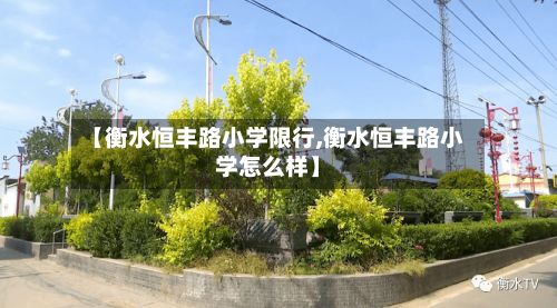 【衡水恒丰路小学限行,衡水恒丰路小学怎么样】