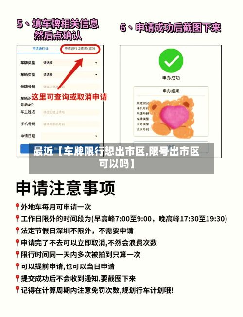 最近【车牌限行想出市区,限号出市区可以吗】