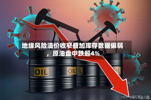 地缘风险溢价收窄叠加库存数据偏弱	，原油盘中跌超4%-第1张图片