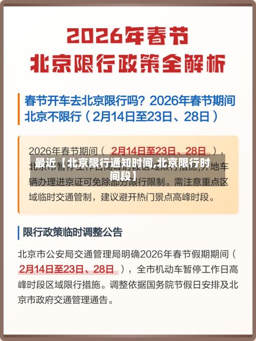 最近【北京限行通知时间,北京限行时间段】-第3张图片
