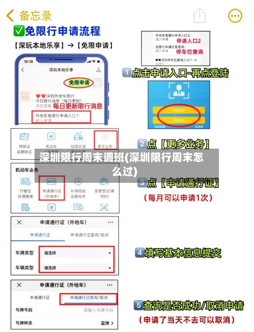 深圳限行周末调班(深圳限行周末怎么过)-第2张图片