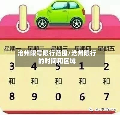 沧州限号限行范围/沧州限行的时间和区域-第2张图片