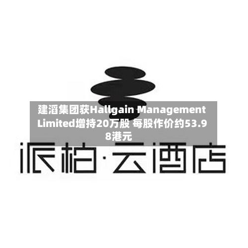 建滔集团获Hallgain Management Limited增持20万股 每股作价约53.98港元-第2张图片