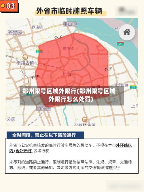 郑州限号区域外限行(郑州限号区域外限行怎么处罚)
