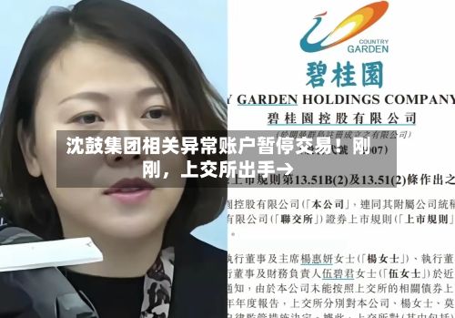 沈鼓集团相关异常账户暂停交易！刚刚，上交所出手→