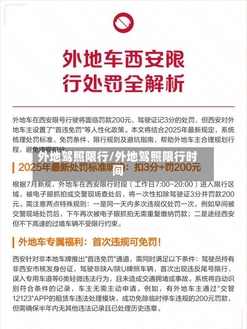 外地驾照限行/外地驾照限行时间-第2张图片