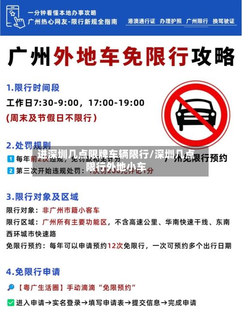 进深圳几点限牌车辆限行/深圳几点限行外地小车