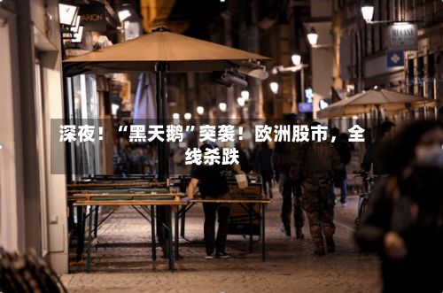 深夜！“黑天鹅”突袭！欧洲股市，全线杀跌