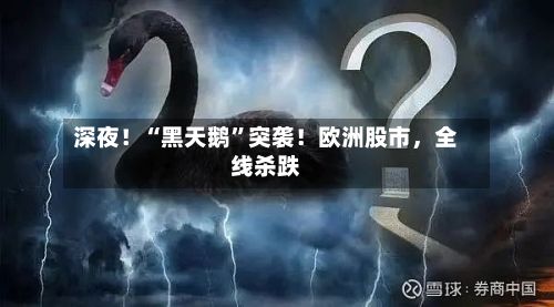 深夜！“黑天鹅”突袭！欧洲股市，全线杀跌-第2张图片