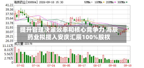 提升管理决策效率和核心竞争力 海辰药业拟揽入安庆汇辰100%股权