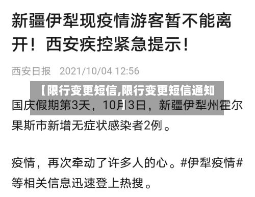 【限行变更短信,限行变更短信通知】