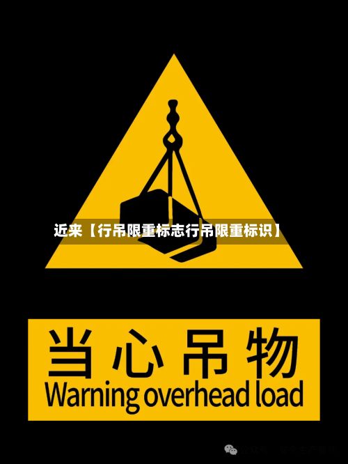 近来【行吊限重标志行吊限重标识】-第2张图片