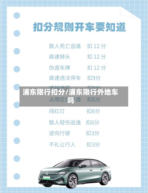 浦东限行扣分/浦东限行外地车吗