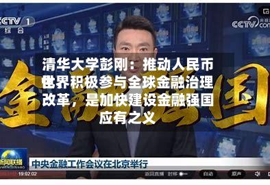 清华大学彭刚：推动人民币世界化	、积极参与全球金融治理改革，是加快建设金融强国应有之义-第2张图片