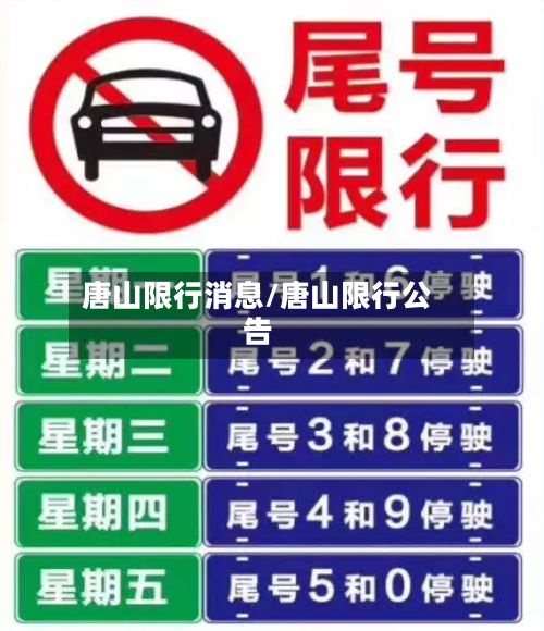 唐山限行消息/唐山限行公告-第3张图片